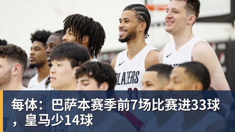 九游体育每体：巴萨本赛季前7场比赛进33球，皇马少14球