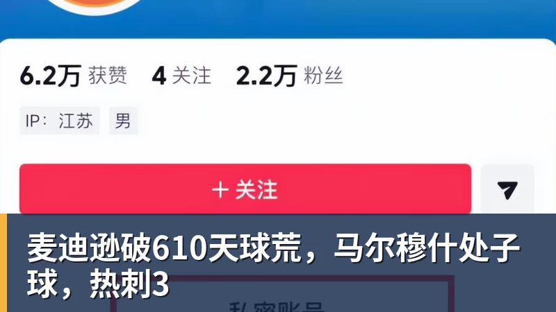 九游体育麦迪逊破610天球荒,马尔穆什处子球,热刺3