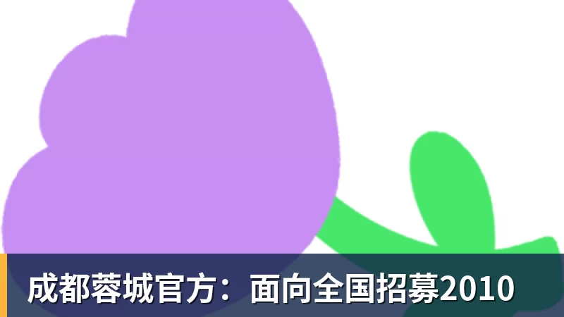 九游体育成都蓉城官方：面向全国招募2010
